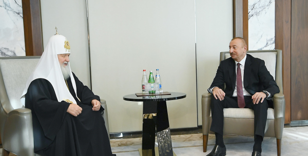 Patriarx Kirill İlham Əliyevə təşəkkür məktubu ünvanladı